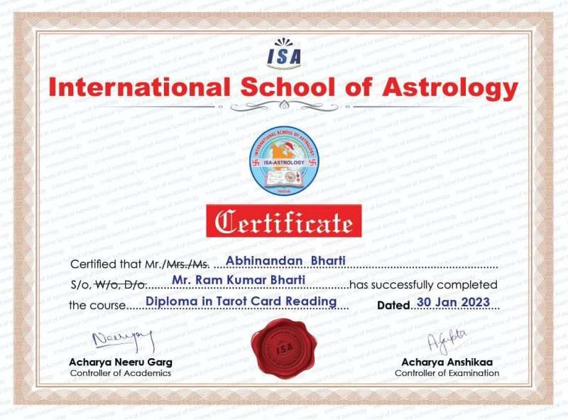 Certificate Of Achievement